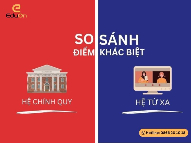 So sánh đại học từ xa và đại học chính quy cho người đi làm